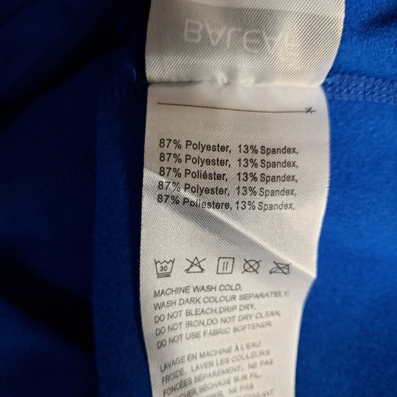 Baleaf Blue Thermal Long Sleeve Shirt Medium - Picture 4 of 8